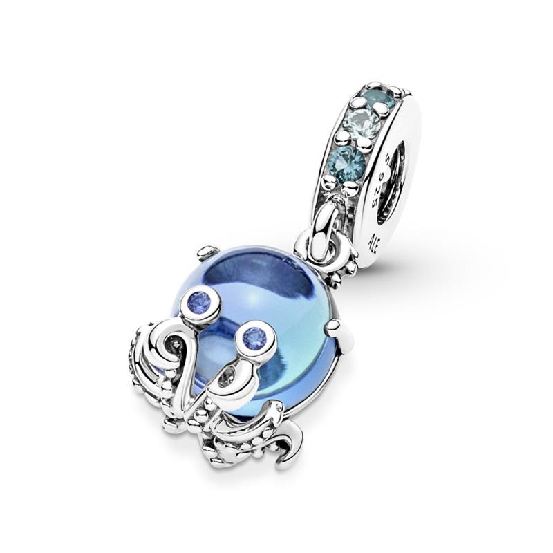 Charm Pulpo Azul Brillante