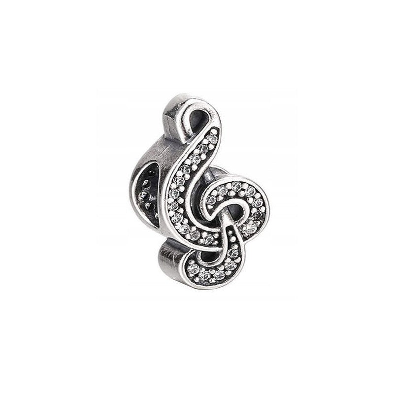 Charm Nota Musical de Diamantes