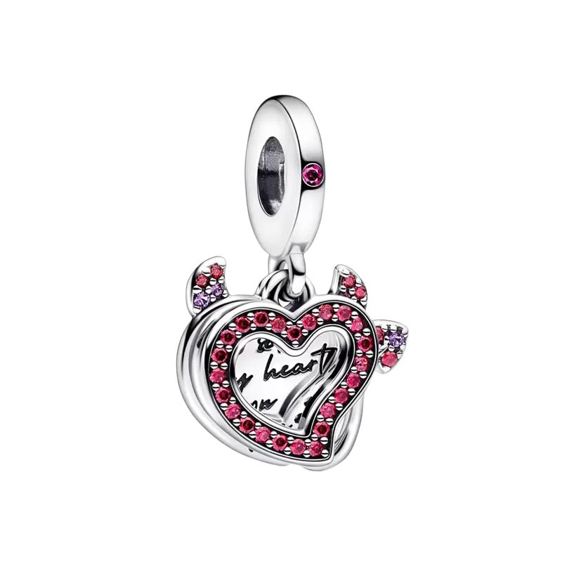Charm Corazon Diablito Travieso