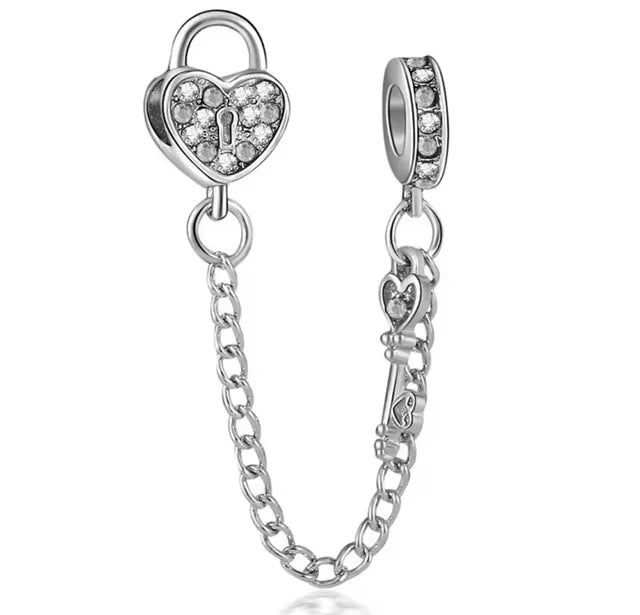Cadena de Seguridad Candado de Amor