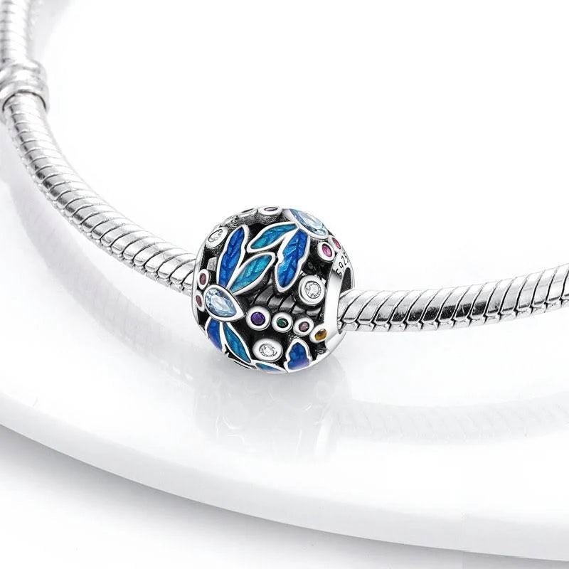 Charm Libelula Con Gemas