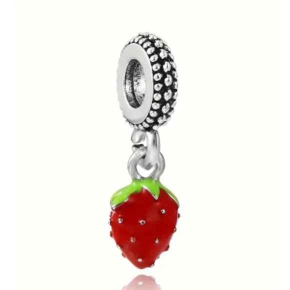 Charm Colgante de Fresa