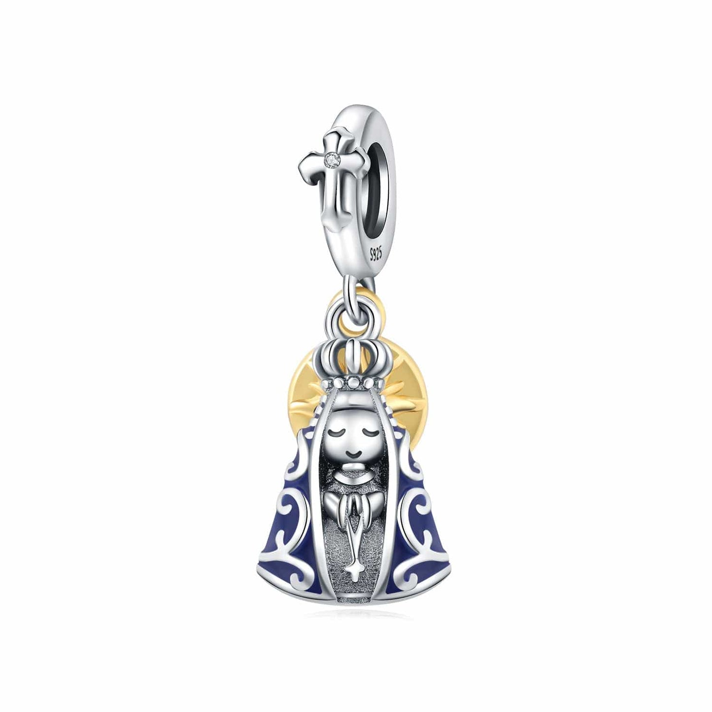 Charm Virgen Luz Celestial