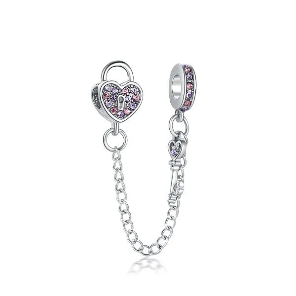 Cadena de Seguridad Candado de Amor