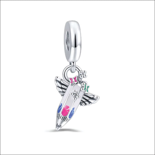 Charm Lapiz con alas