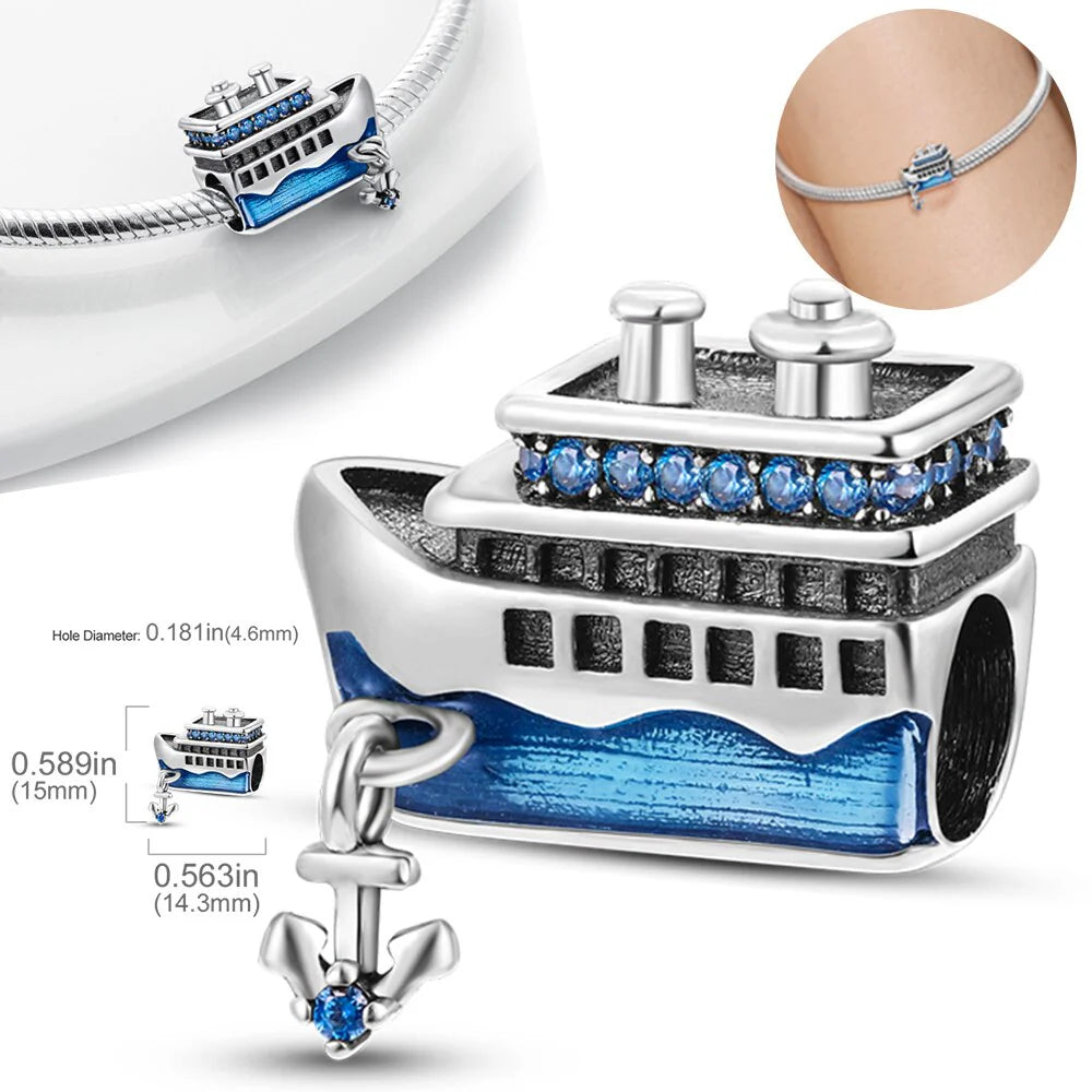 Charm Barco Azul