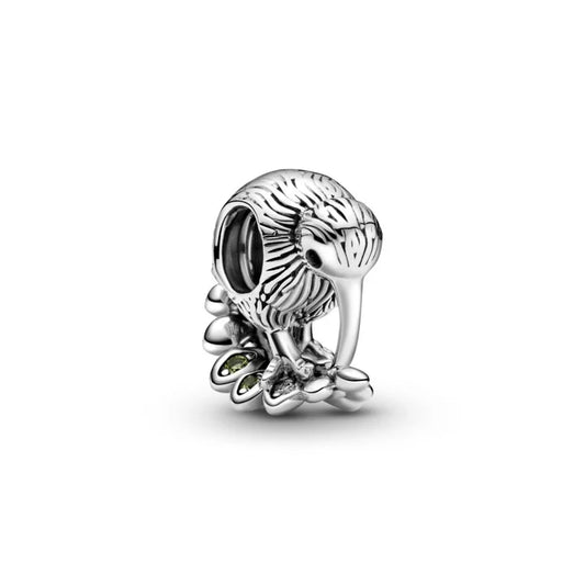 Charm Pajaro Plateado