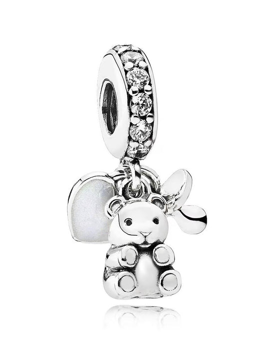 Charm Osito, Coraz√≥n y Chup√≥n de Beb√©