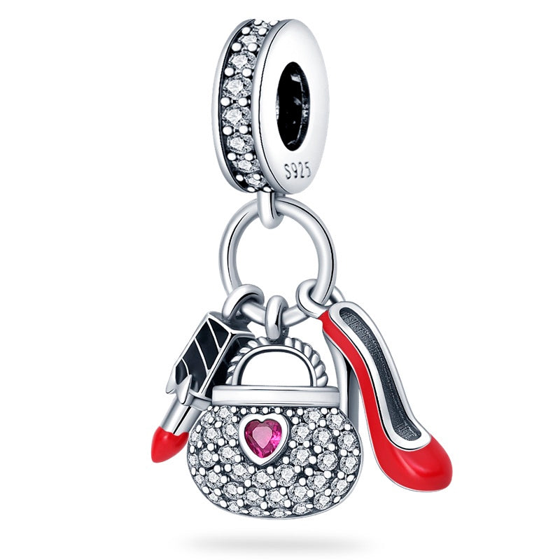 Charm Bolso de Mujer Diamantado