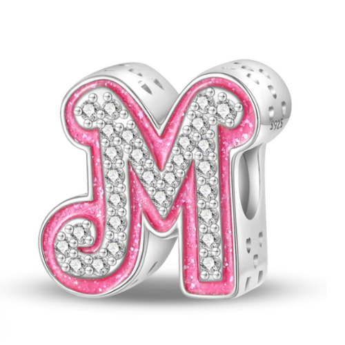 Charm Letras del Alfabeto - Inspirado en Barbie