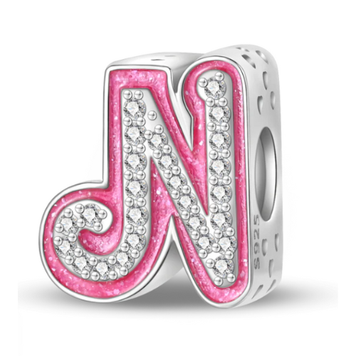 Charm Letras del Alfabeto - Inspirado en Barbie