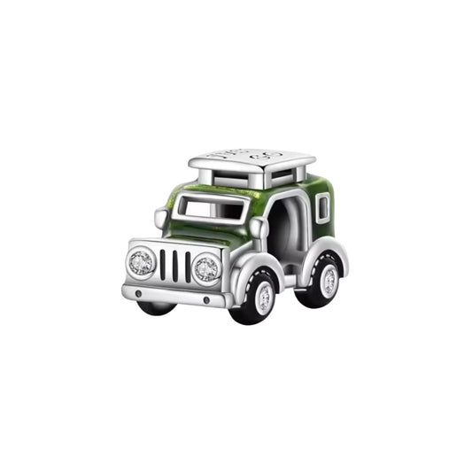 Charm Jeep Verde
