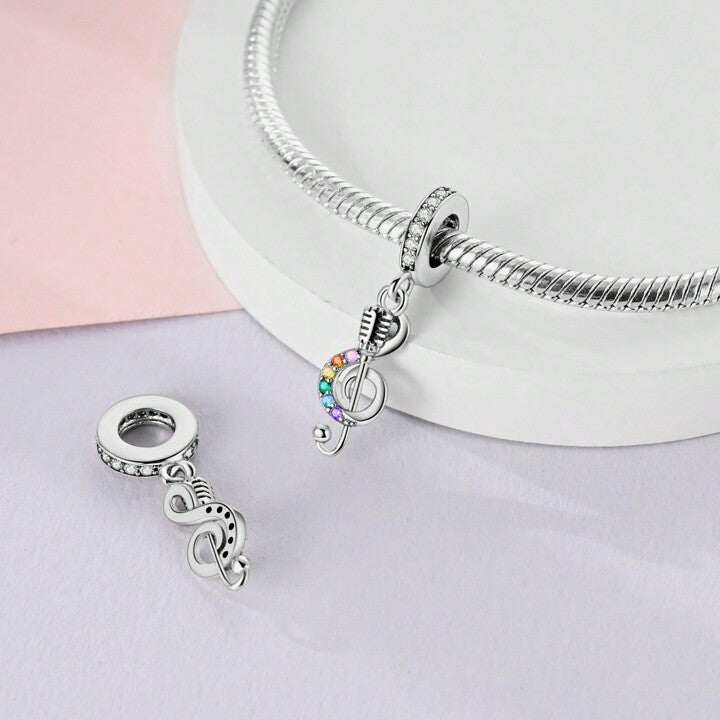 Charm Nota Musical Colorida