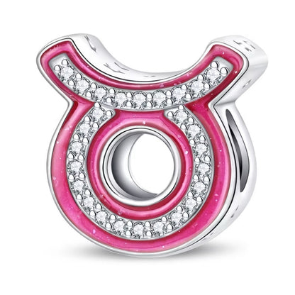 Charm Hor√≥scopo Rosa Diamantado