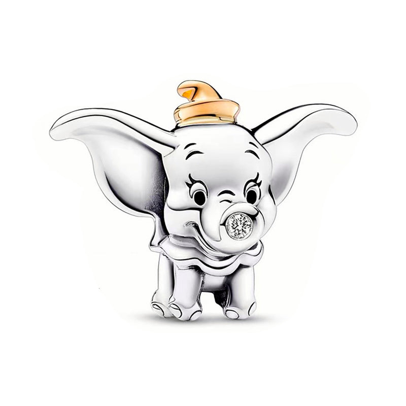 Charm Dumbo Plateado