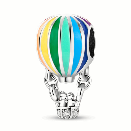 Charm Globo Aerost√°tico Arco√≠ris
