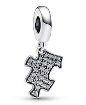 Charm Pieza de Rompecabezas Diamantada