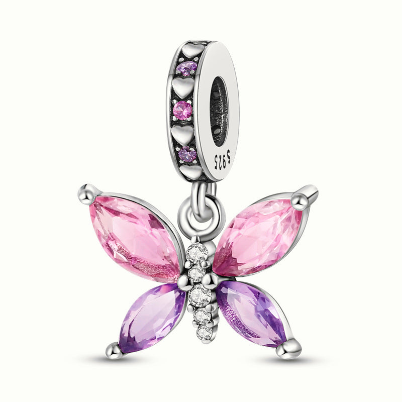 Charm Mariposa con Gemas