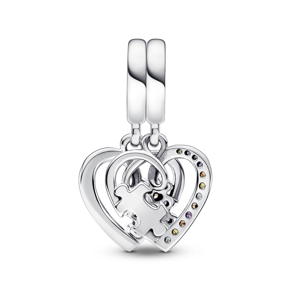 Charm Corazon "True Friends"