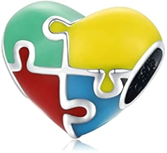 Charm Corazon de Rompecabezas