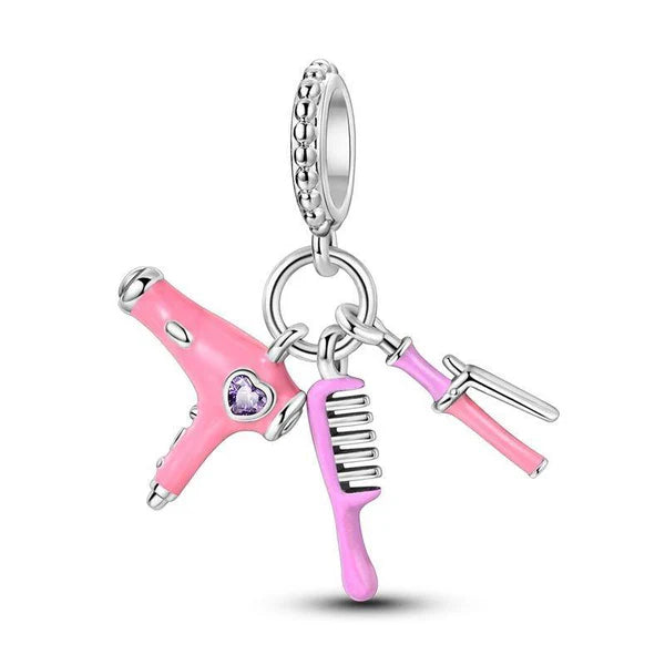 Charm Estilista Rosa