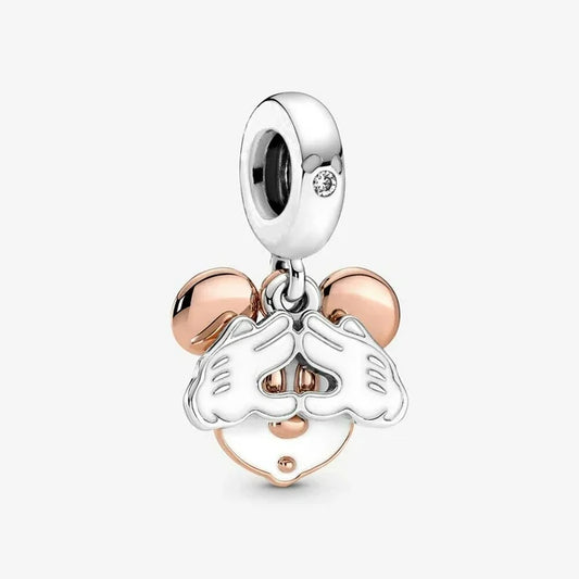 Charm Micky Rosa Dorado