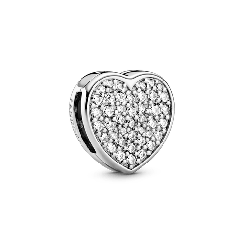 Clip de Seguridad Corazon de Diamantes