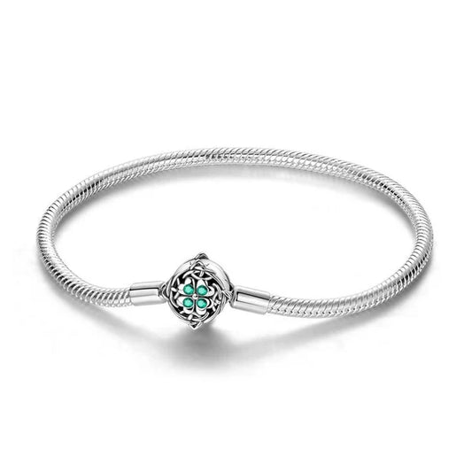 Pulsera Tr√©bol de Flor Celta