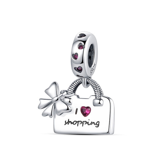 Charm de ‚ÄúI Love Shopping‚Äù