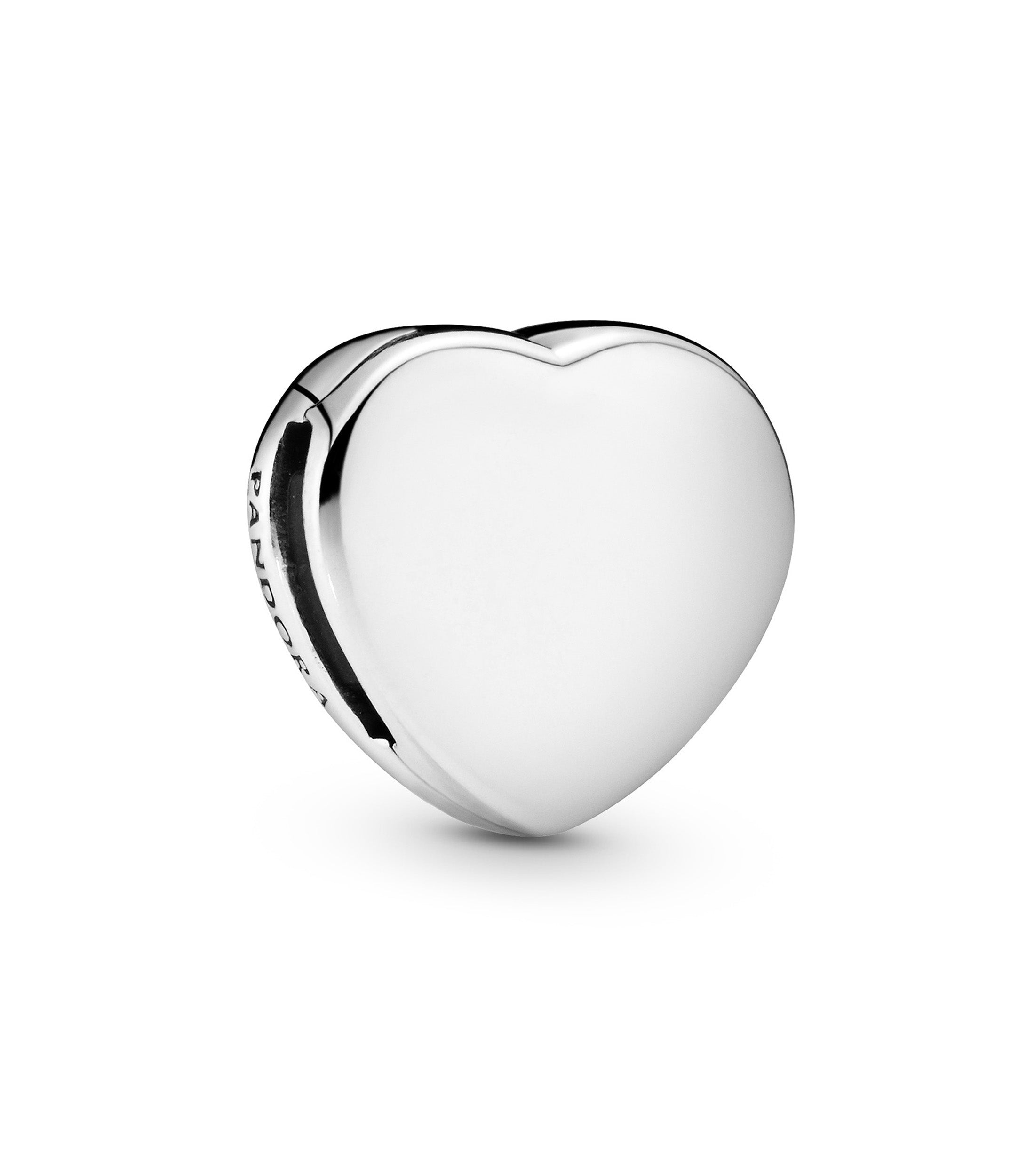 Clip de Seguridad Corazon Plateado