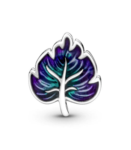 Charm Hoja Eterna Morada