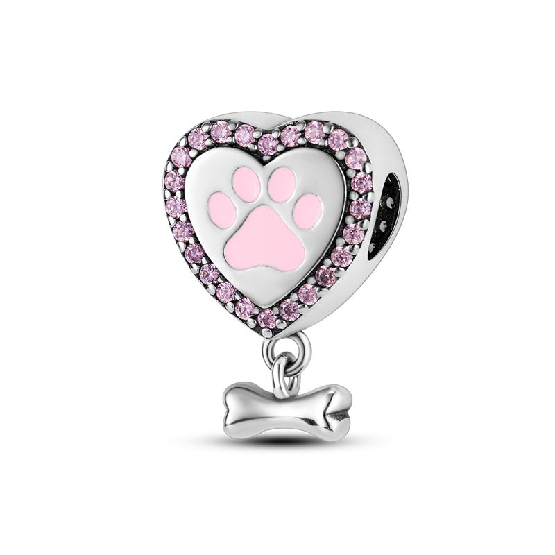 Charm Corazón Canino