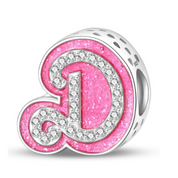 Charm Letras del Alfabeto - Inspirado en Barbie