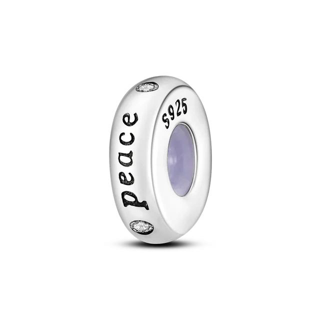 Charm Plata "Peace"