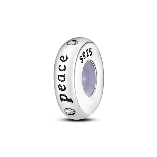 Charm Plata "Peace"