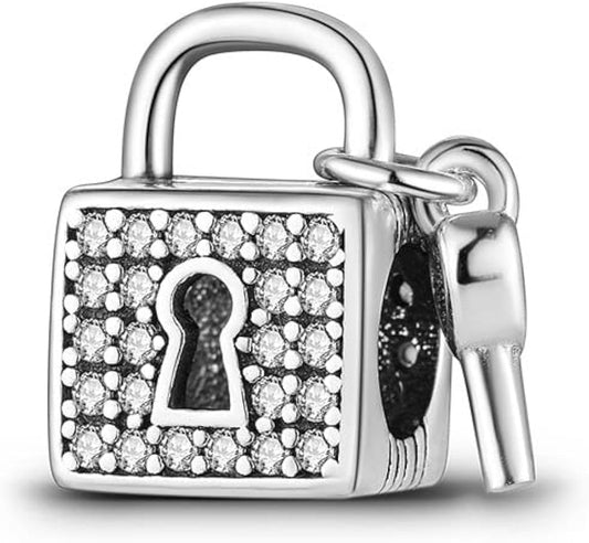 Charm Candado de Diamantes