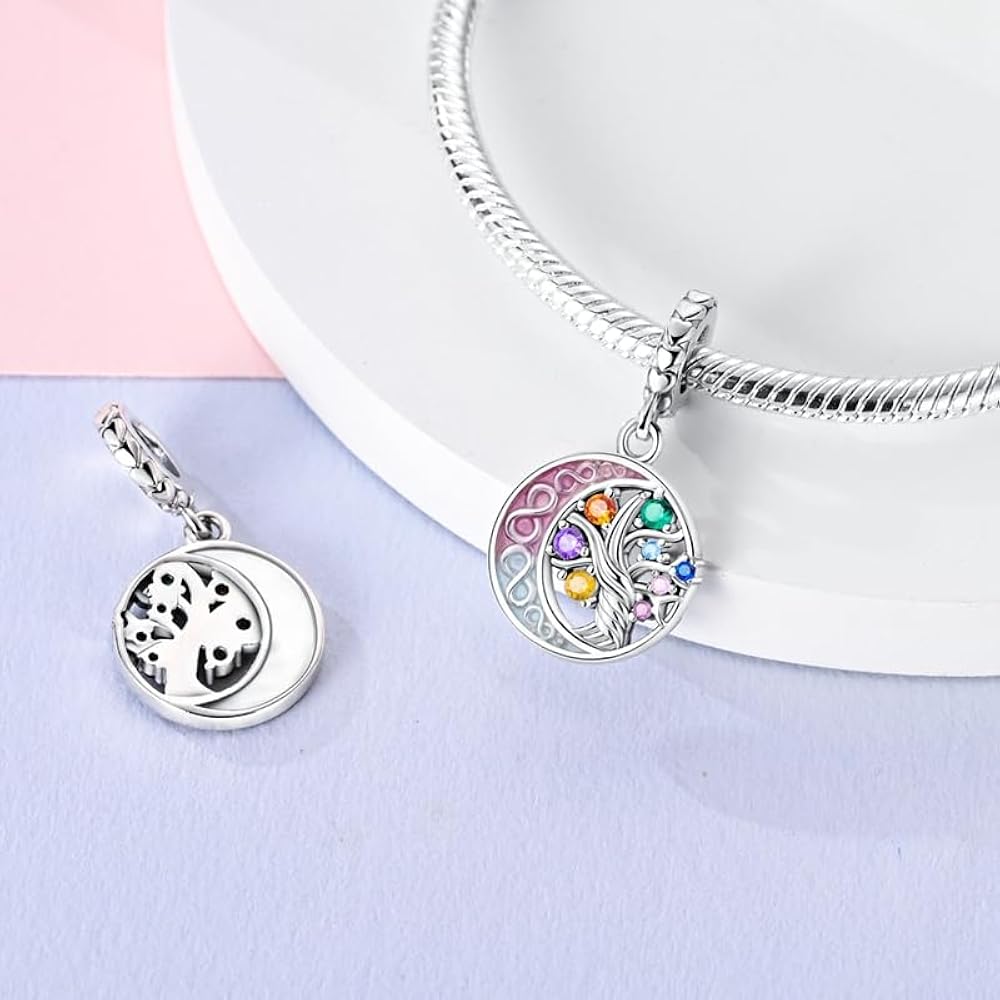 Charm Luna Infinita y Arbol Colorido