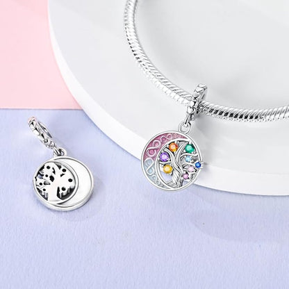 Charm Luna Infinita y Arbol Colorido