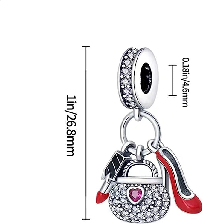 Charm Bolso de Mujer Diamantado