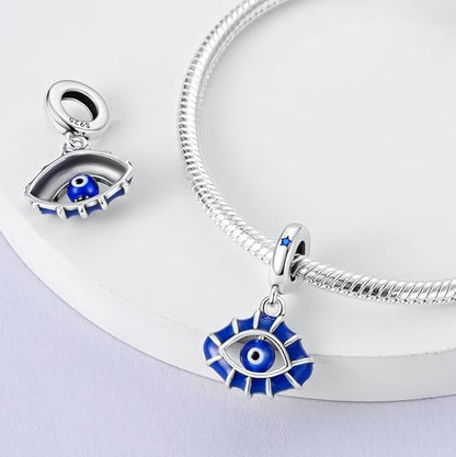 Charm Ojo Turco Azul Estrellado