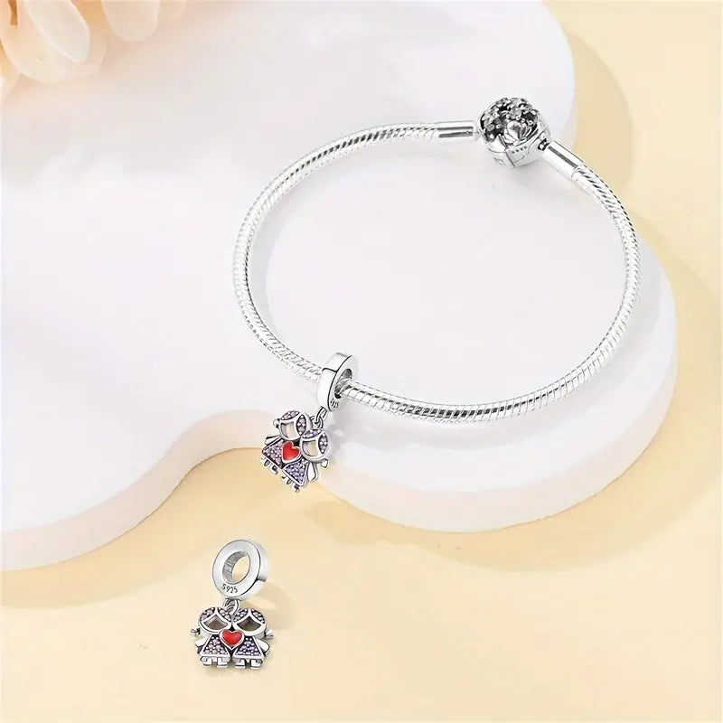 Charm Gemelas Amor de Hermanas