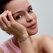 Pulsera Eslabones Plata