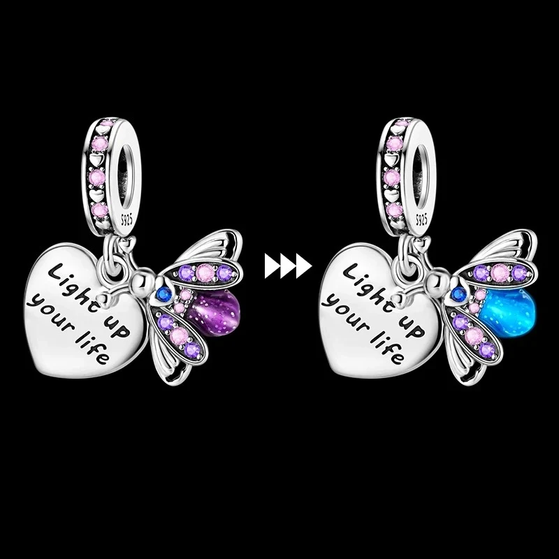 Charm Luciernaga Fluorescente "Light Up
Your Life"