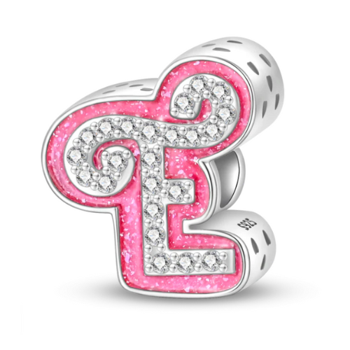 Charm Letras del Alfabeto - Inspirado en Barbie