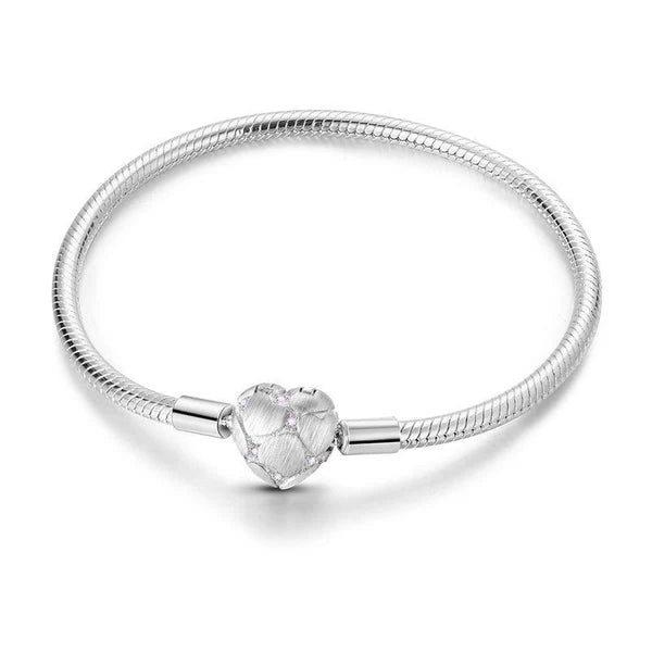 Pulsera Corazón "Amor Plata"