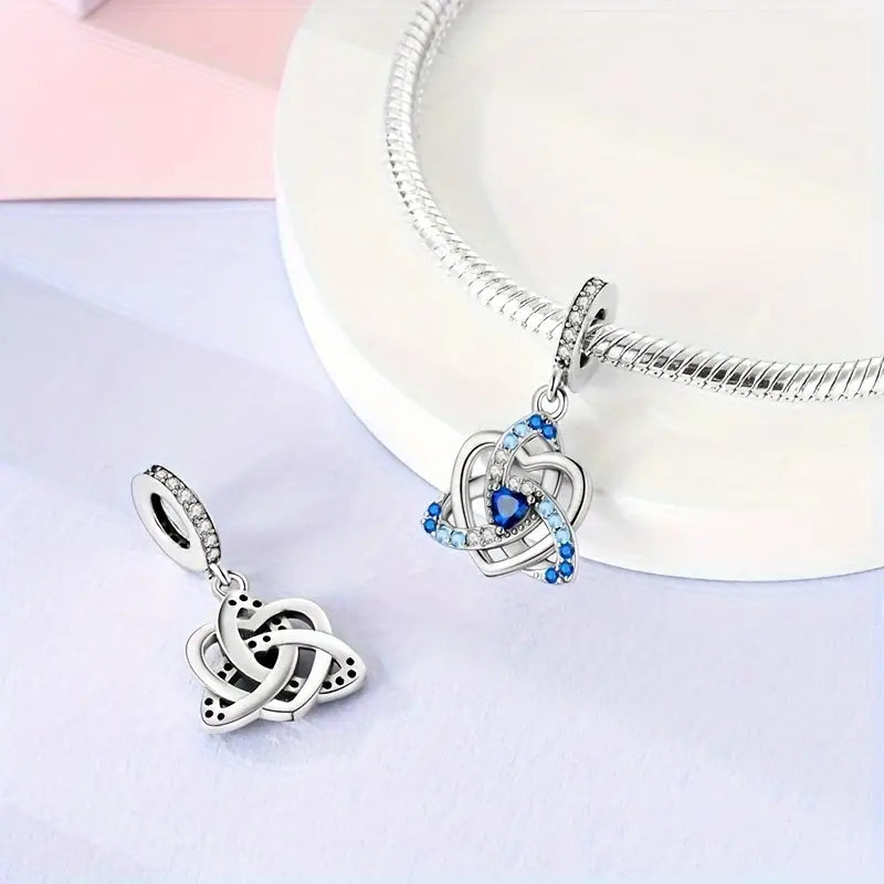 Charm Corazon y Nudo Celta