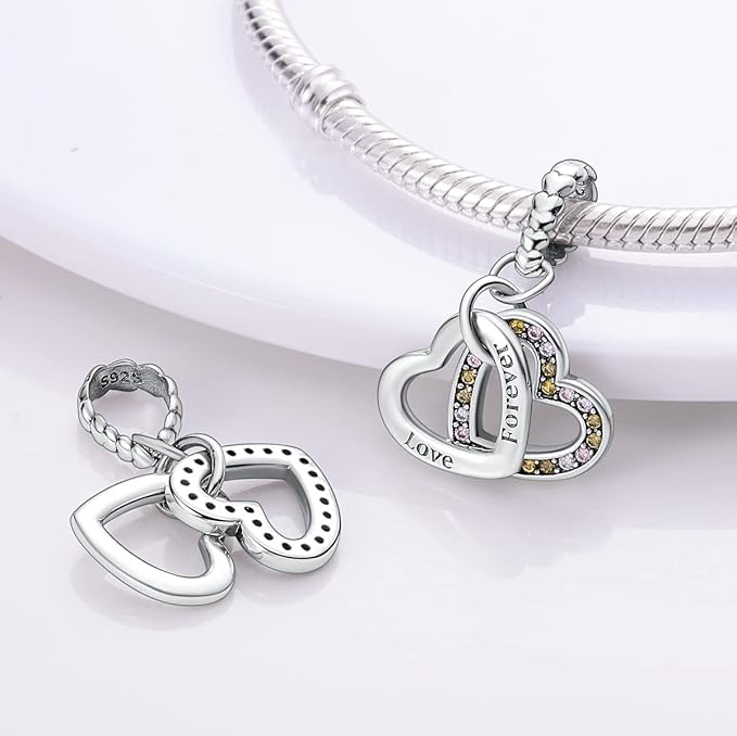 Charm Corazones Eternos