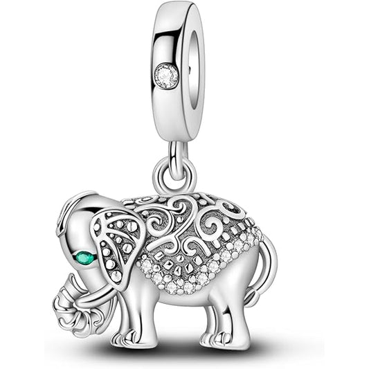 Charm Elefante Diamantado