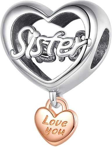 Charm Corazon "Sister, I Love You"