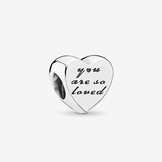 Charm Corazon "You are so loved"